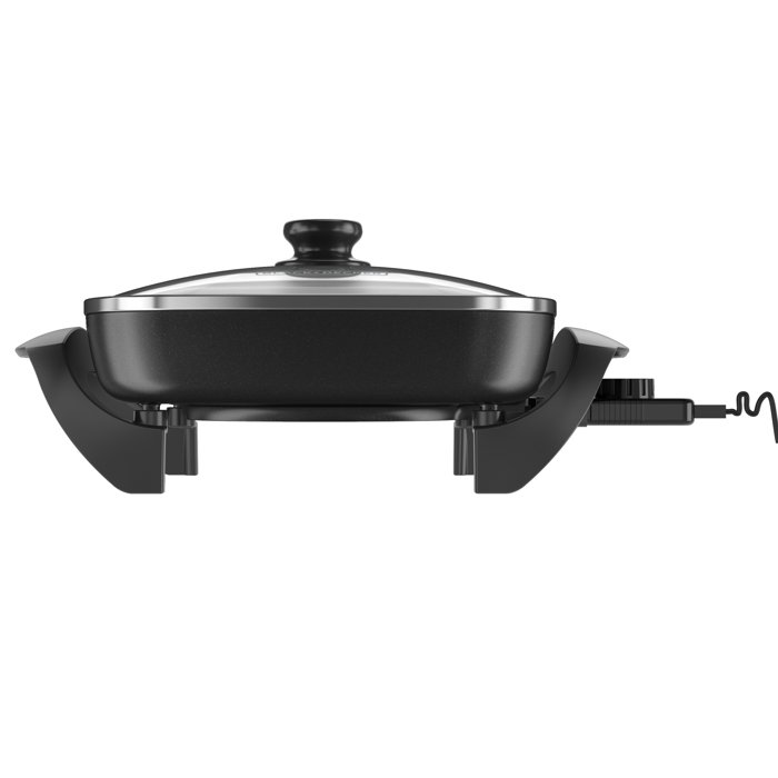 Black & Decker Electric Skillet with Lid & Reviews Wayfair.ca